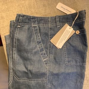 Tommy Bahama Sea Glass Pant, blue size 6